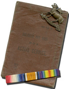 WW1 army pay book